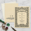 Search for regal wedding invitations Vintage
