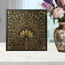 Search for black and gold geometric pattern tiles Retro