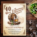 Search for barrel birthday invitations For him