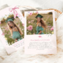Search for graduation party thank you cards Floral