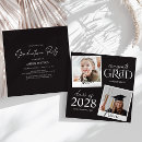 Search for black graduation invitations University