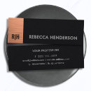 Search for leather business cards Metallic