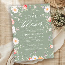 Search for garden bridal shower invitations Wildflowers