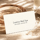 Search for botox business cards Aesthetician