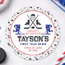Search for hockey party stickers Boy