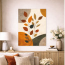 Search for leaves abstract posters Neutral
