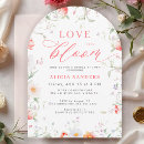 Search for garden bridal shower invitations Wildflowers