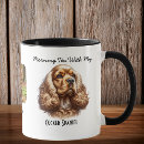 Search for black cocker spaniel mugs Pets