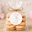 Search for balloon round stickers Girl baby shower