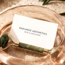Search for facial business cards Spa branding