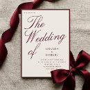 Search for modern romantic wedding invitations Minimalist