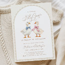 Search for geese invitations Watercolor