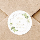 Search for modern geometric wedding stickers Elegant
