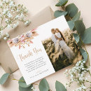 Search for boho wedding thank you cards Newlyweds