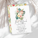 Search for pink hibiscus invitations Floral