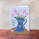 Search for blue tulip cards Bouquet