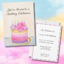 Search for insect birthday invitations Floral