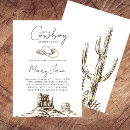 Search for little cowboy baby shower invitations Vintage
