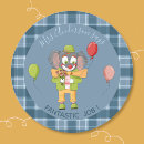 Search for clown stickers Blue