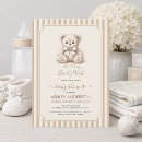 Search for teddy bear baby shower invitations Cute