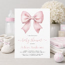 Search for feminine baby shower invitations Coquette