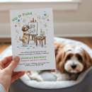 Search for canine invitations For her