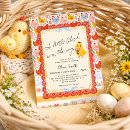 Search for spring baby shower invitations Script calligraphy