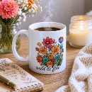 Search for wild and free mugs Typography