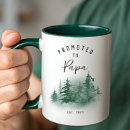 Search for promoted to papa mugs Grandfather