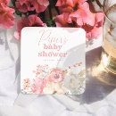 Search for floral coasters Baby shower