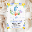 Search for underwater baby shower invitations Gender neutral