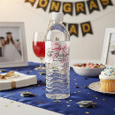 Search for graduation water bottle labels Chic