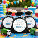 Search for garbage stickers Trash truck birthday