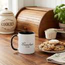 Search for timeless mugs Black and white