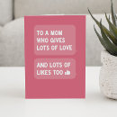 Search for funny mothers day cards Pink