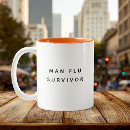 Search for survivor mugs Typography