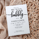 Search for simple bridal shower invitations Brunch and bubbly