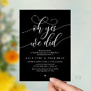 Search for shabby wedding invitations Black and white