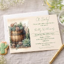 Search for cacti baby shower invitations Nature