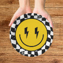 Search for yellow happy face plates Retro