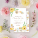 Search for minimal baby shower invitations Baby in bloom