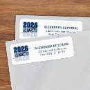 Search for class of return address labels Bold typography