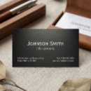 Search for matte black business cards Plain