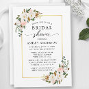 Search for magnolia bridal shower invitations Pink roses