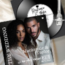Search for vinyl records wedding stationery Couple