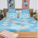 Search for japanese pillowcases Wave pattern