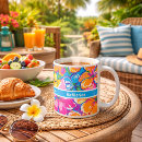 Search for floral pattern mugs Blue