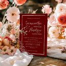 Search for red rose invitations Modern
