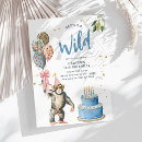 Search for go wild invitations Calling all party animals