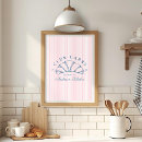 Search for croissants posters Blue